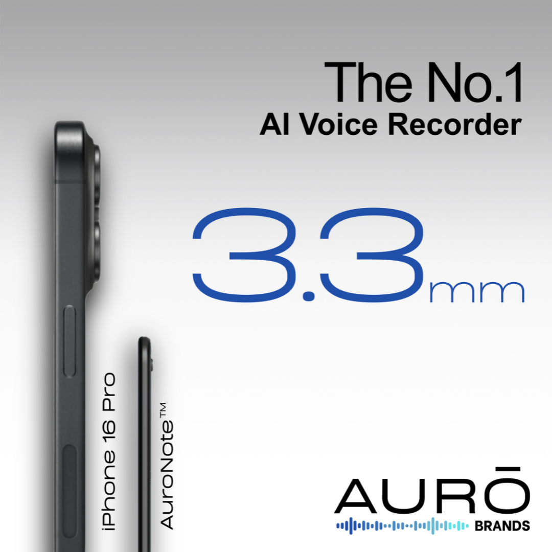 AuroNote™ - AI Note Taking Assistant