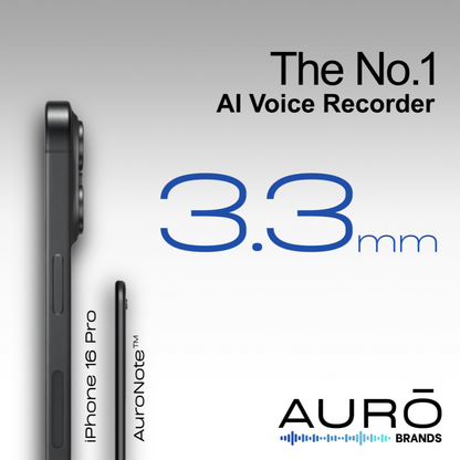 AuroNote™ - AI Note Taking Assistant